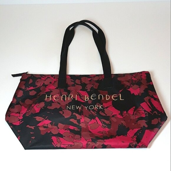 Henri Bendel Camo Floral Nylon Tote Bag - Picture 2 of 16